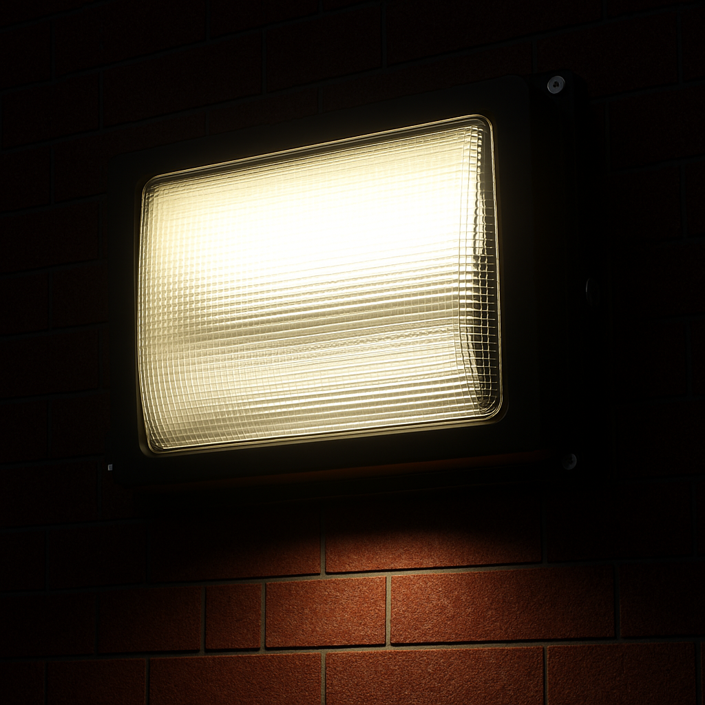Lumexa Desmoso LED Gevelarmatuur 30W/40W/60W 0-10V Dimbaar CCT-Switch met Sensor