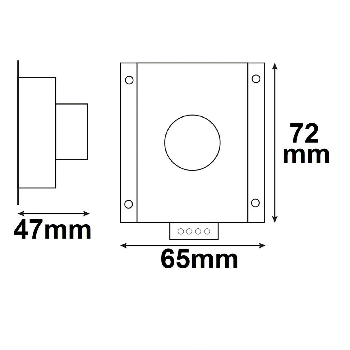Dimmer | PWM | 1 kanaal | 12-24V | 8A