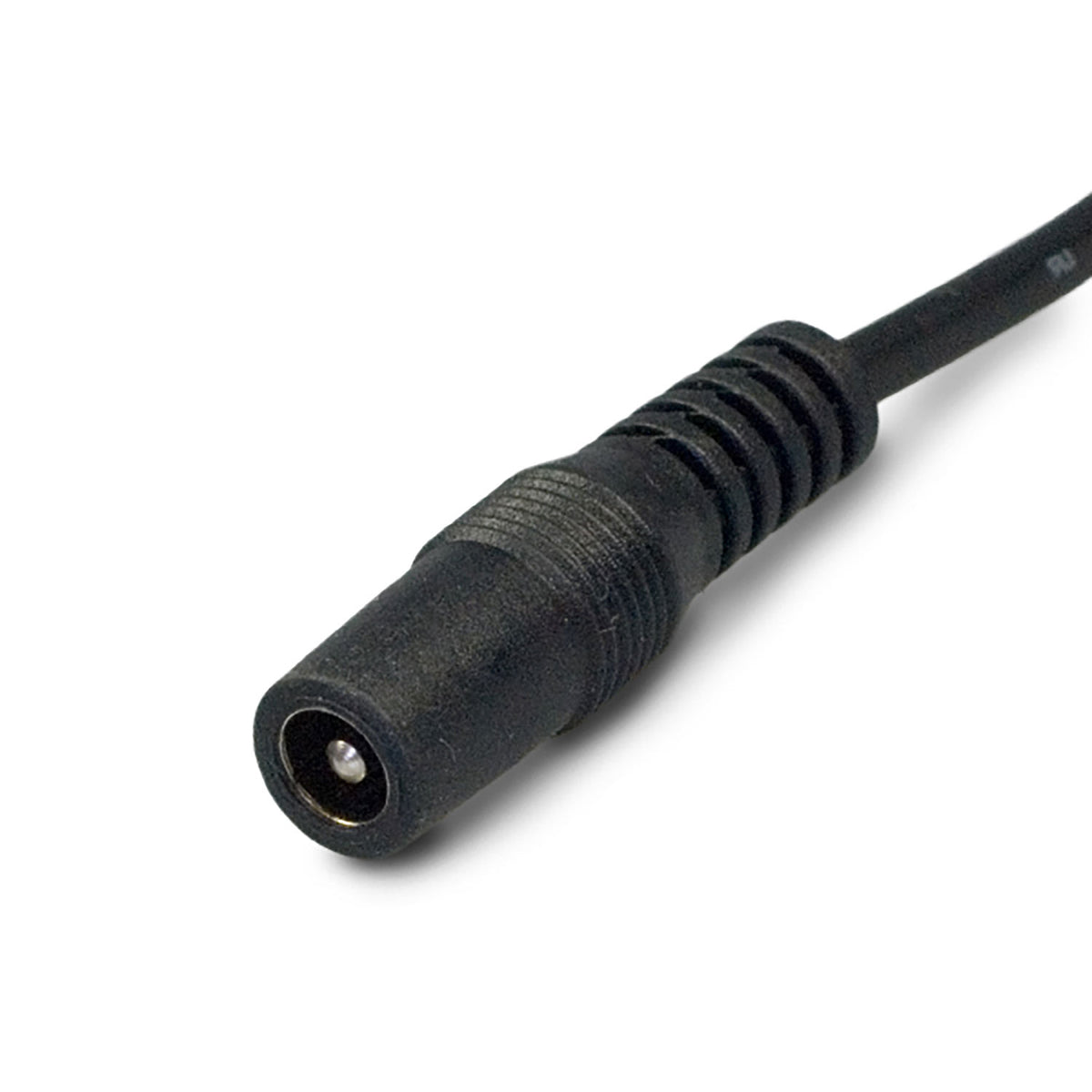 Kabel | aansluitkabel met ronde stekker female | 1,5m | zwart