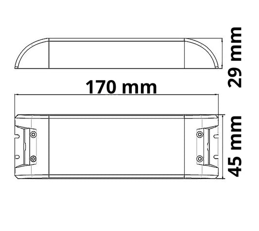 LED driver | 24V | 0-75W | SELV | plat