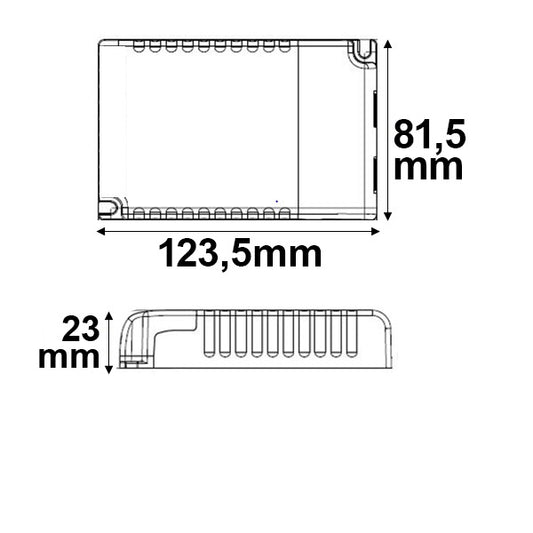 MW LCM-40KN | LED driver | constante stroom 350-1050mA | KNX dimbaar | 40W