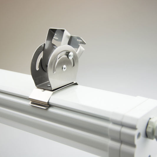 Installatiemateriaal | flexibele montagebeugel | voor lineaire armatuur | 2 stuks