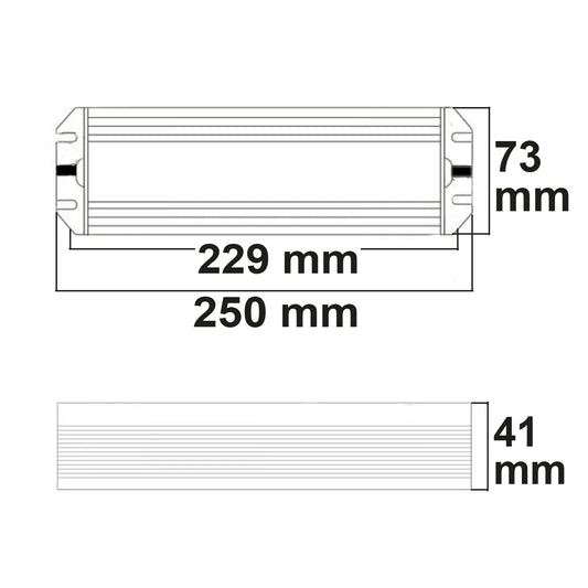 LED driver | 24V | 10-200W | IP67 | dimbaar