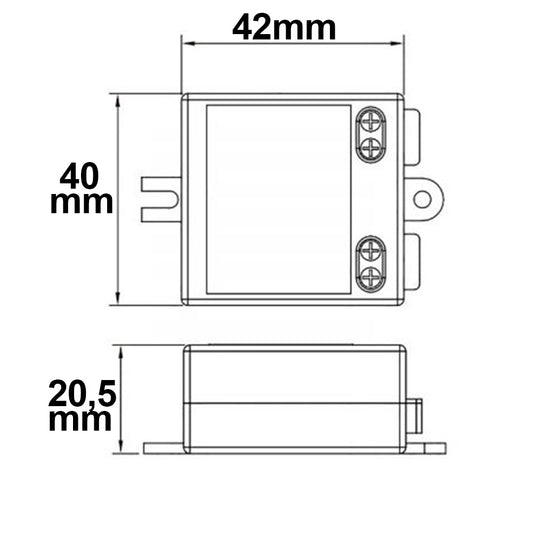 LED driver | 12V | 0-10W | SELV | plat
