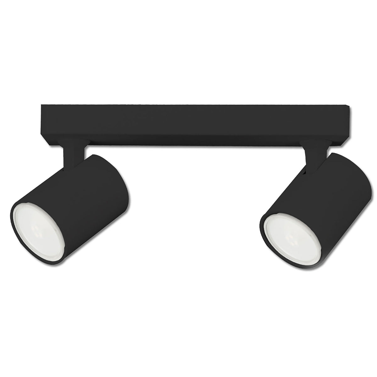 Plafondlamp | GU10 dubbel | wand en plafond | exclusief lichtbron