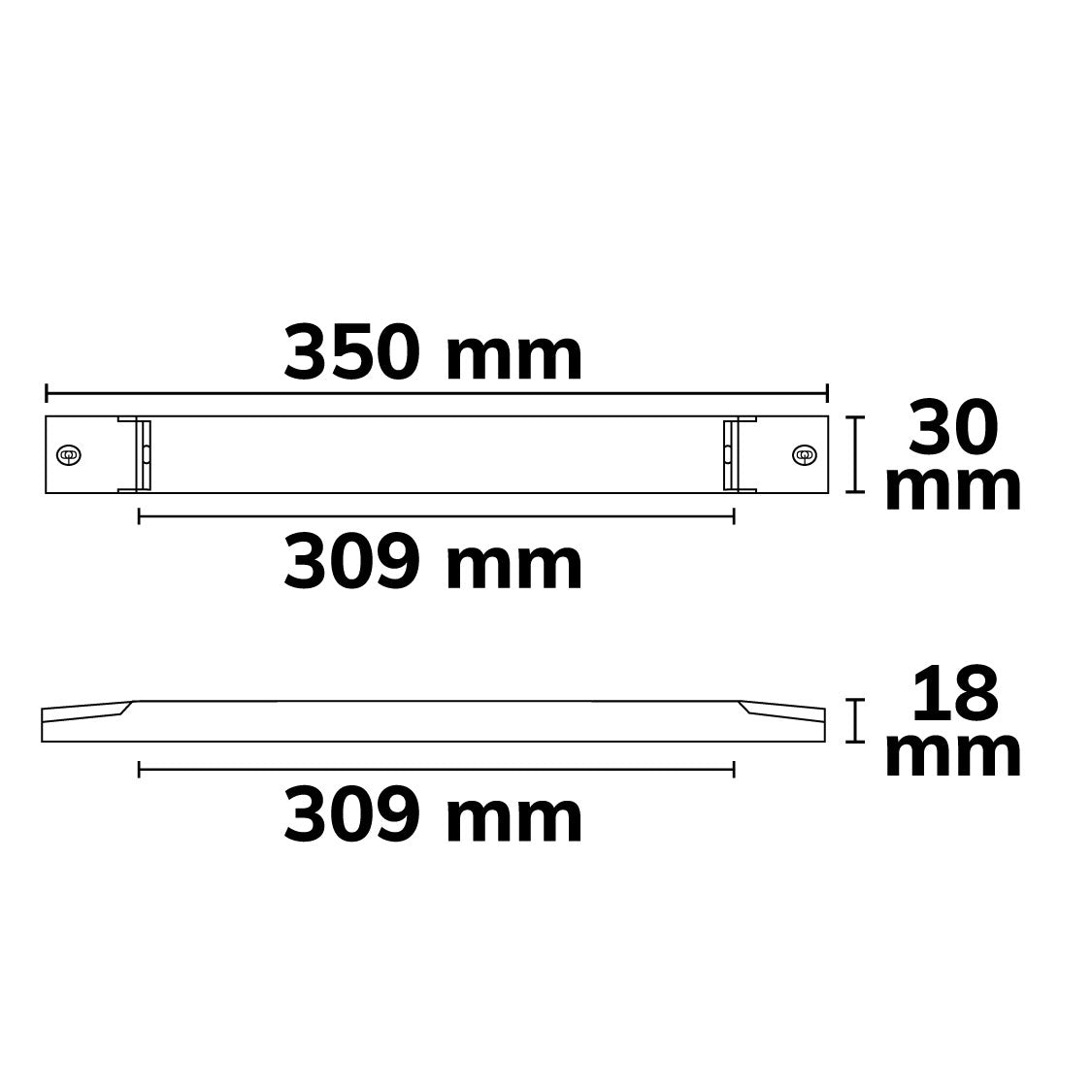 LED driver | 24V | 0-150W | armatuurvoeding | plat