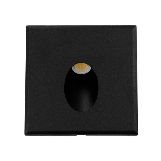 Sys-Wall68 | Afdekplaat | vierkant 1 | zwart