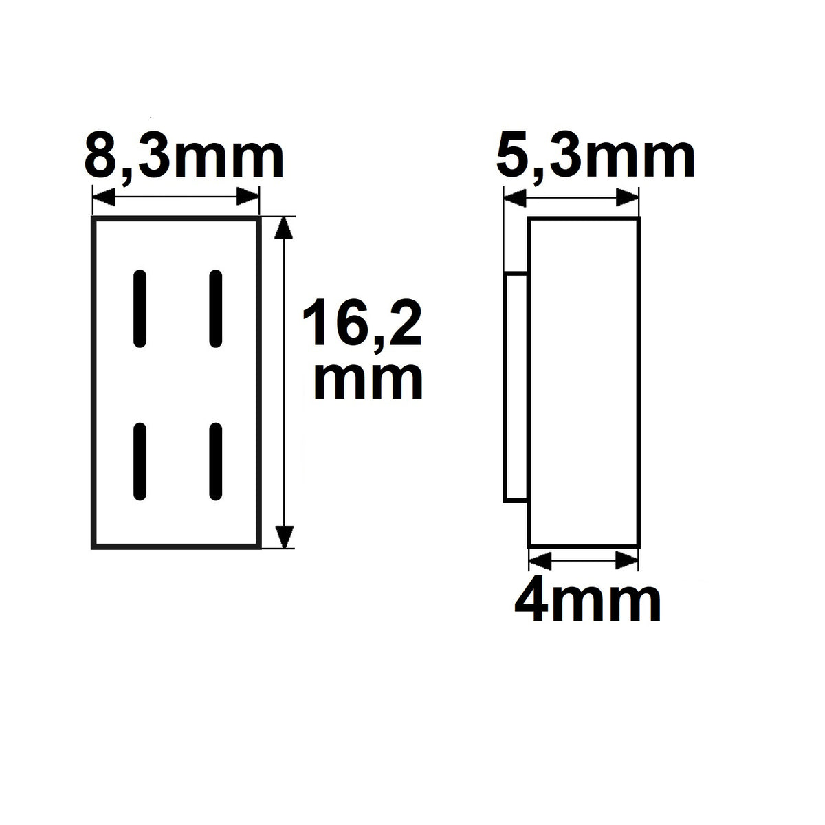 K2-26 | Connector | klemconnector | 2-polig | 6mm | max. 5A