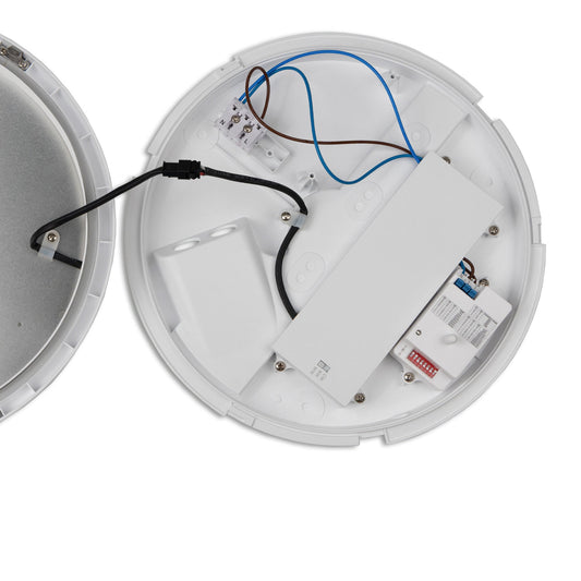 Wand- en plafondlamp | met HF-sensor | IP54 | 3000/4000/5000K | 18W | wit
