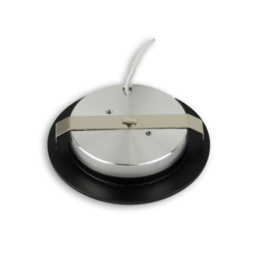 MiniAMP | Meubelinbouwspot | rond | 3000K | 3W | 12V | 120° | zwart