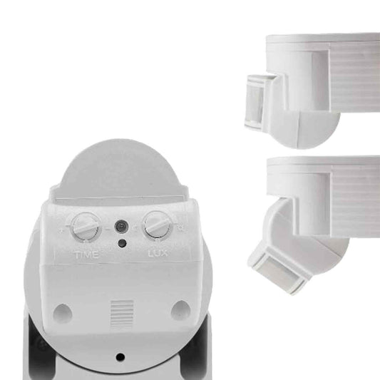 Sensor | PIR bewegingsmelder | wit | 230V | 4A | 180° | 10m | IP44
