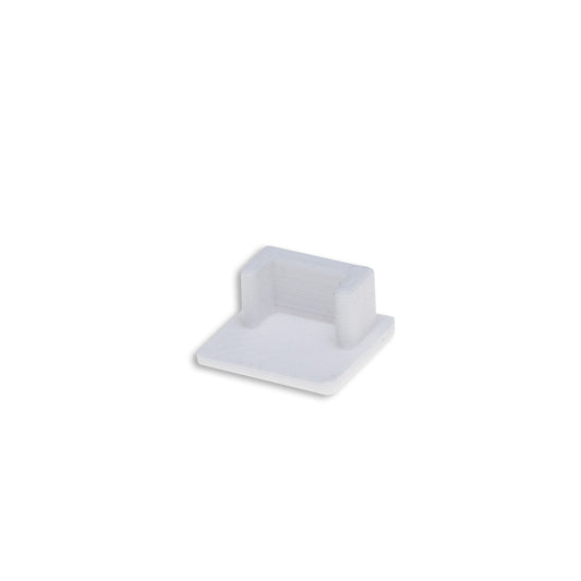 EC218 | Profielaccessoire | eindkap wit voor tegelprofiel UP8 | 1 stuk