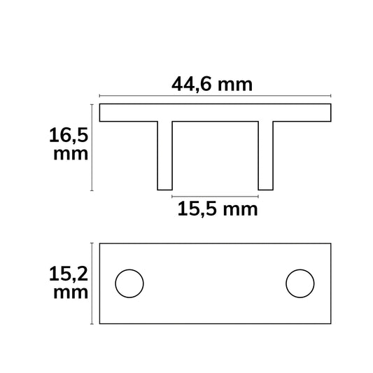 Z41 | Profielaccessoire | montagebeugel zilver voor SURF12