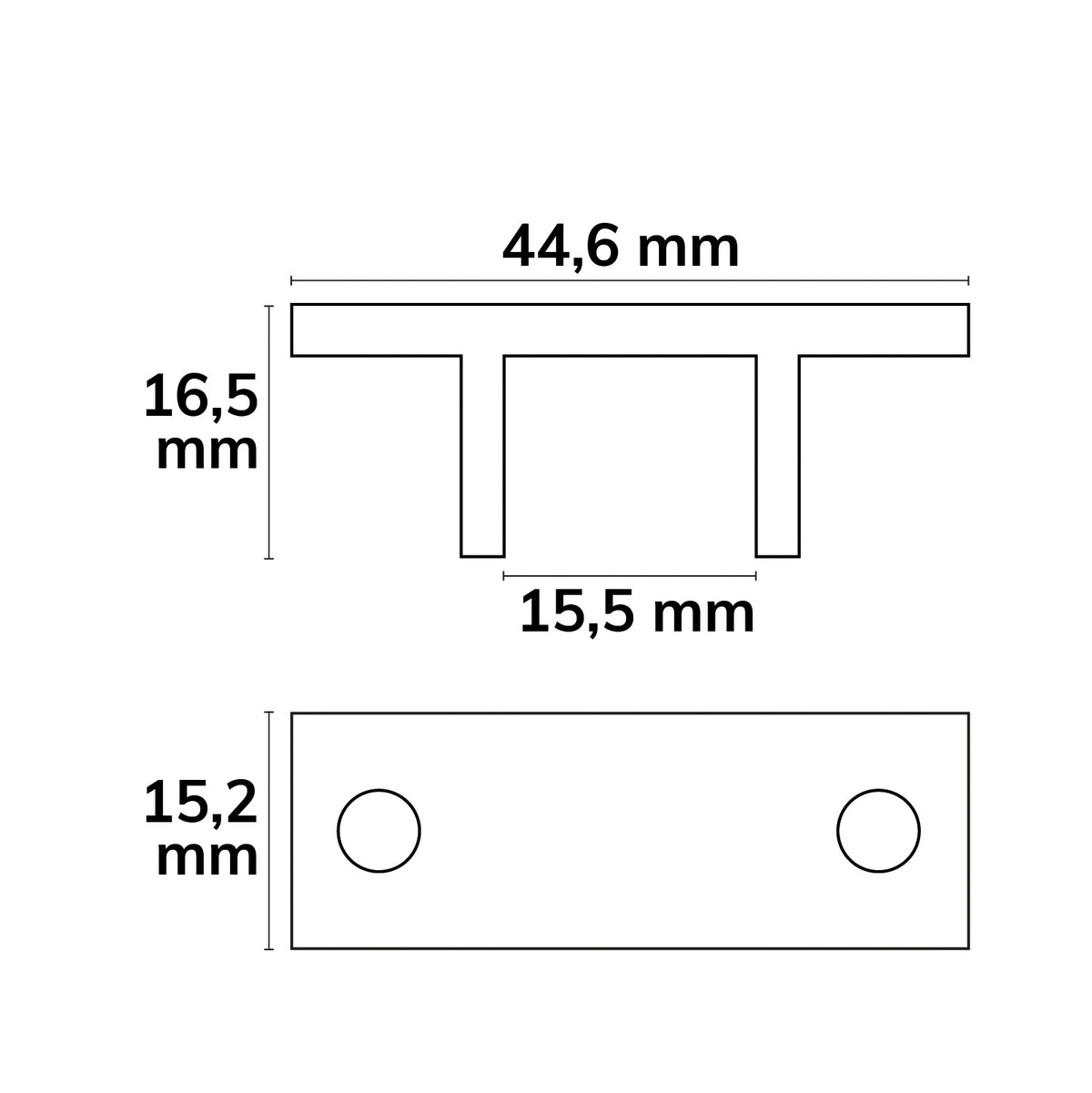 Z41 | Profielaccessoire | montagebeugel zilver voor SURF12