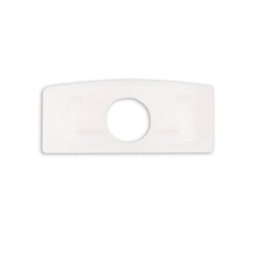 EC224 | Profielaccessoire | eindkap wit voor MINI-AB V2 | met kabeldoorvoer | 1 stuk