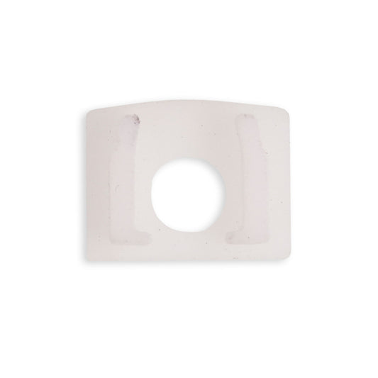 EC226 | Profielaccessoire | eindkap wit voor MAXI-AB V2 | met kabeldoorvoer | 1 stuk