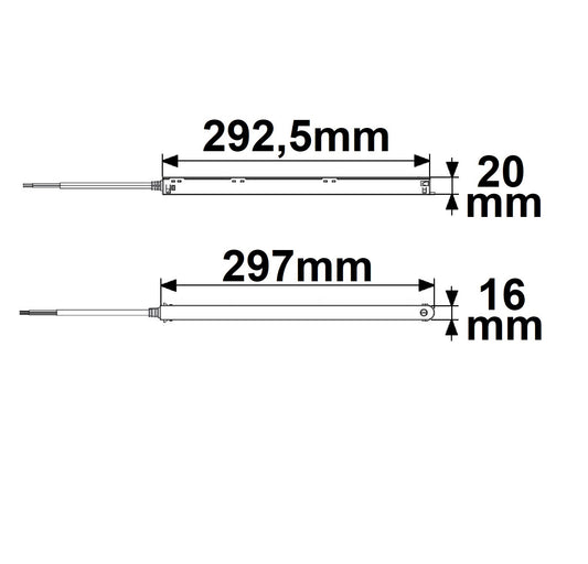 Track48 | LED driver | inline | 48V | zwart