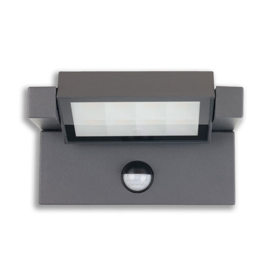 Buitenwandlamp | PIR sensor | zwenkbaar | IP65 | 12W | warm wit