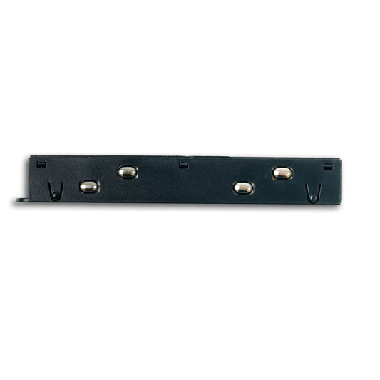 Track48 | Railaccessoire | rechte verbinder mini | stroomvoerend | 4-polig | zwart