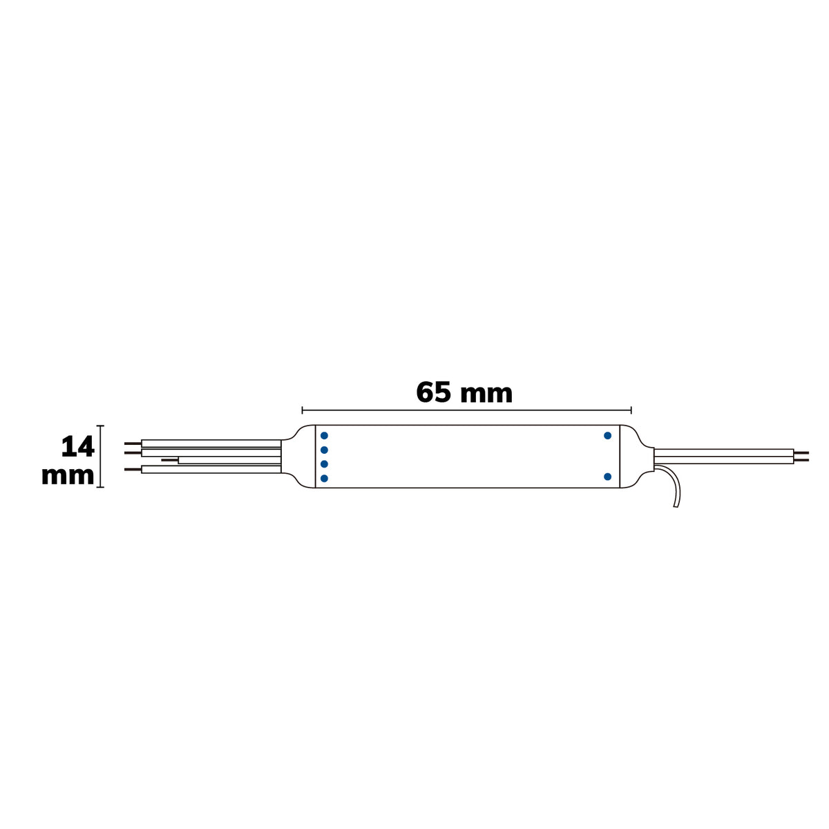 Sys-Pro | Dimmer | MiniAMP mini | drukknop en radio | soft-on | 12-24V | 3A