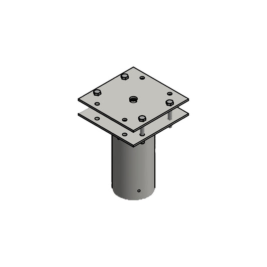 Traverse | opzetmaat 133mm | voor 2/4 breedstralers