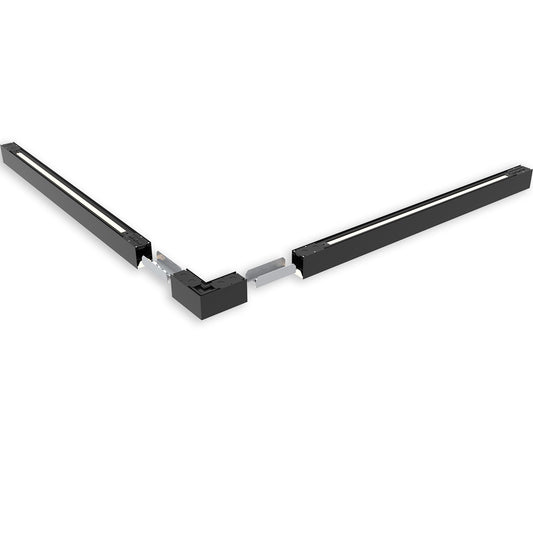 LINKLINE50 | Connector | L-verbinder verlicht | 4W | zwart