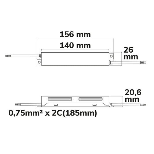 LED driver | 48V | IP67 | ultravlak