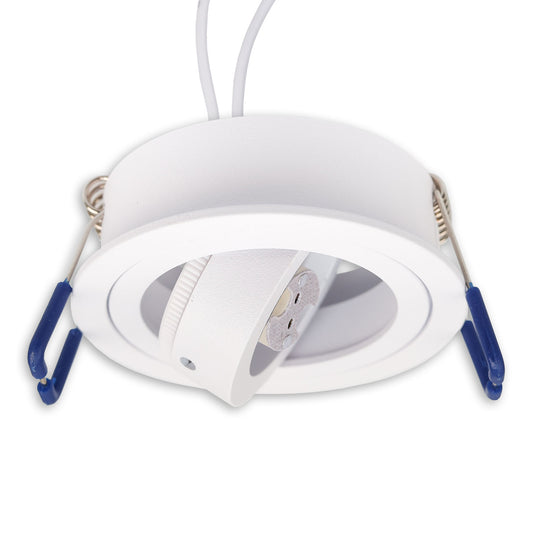 Inbouwframe | voor MR11/GU10 minispots | rond kantelbaar | IP65