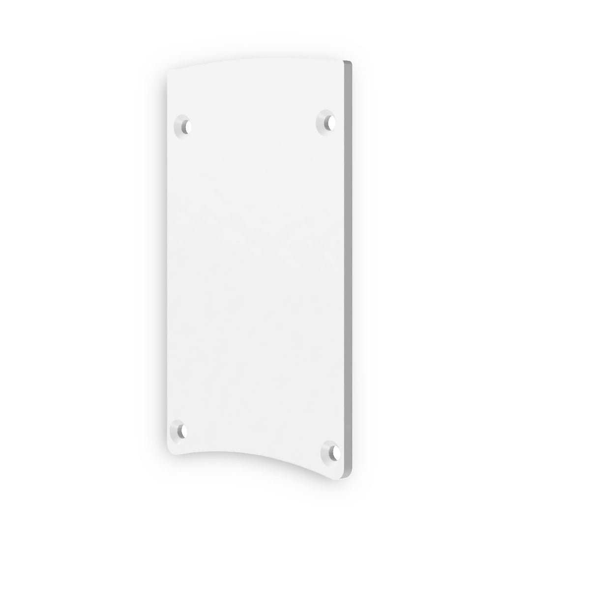 HALON | Profielaccessoire | Eindkap EC124 | voor C29/C61 | wit