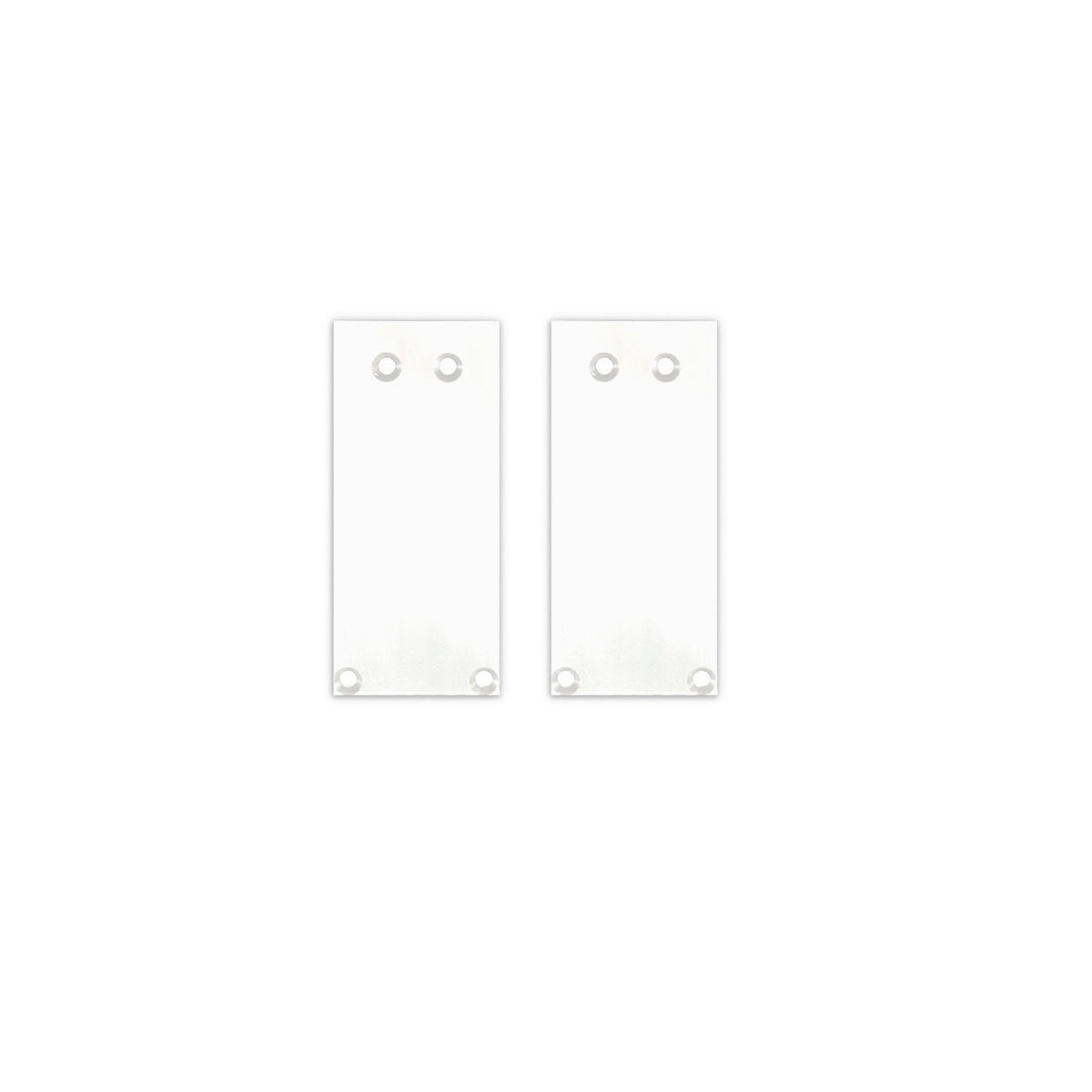 EC130 | Profielaccessoire | eindkap aluminium voor Curtain10 ONE HIGH | 2 stuks