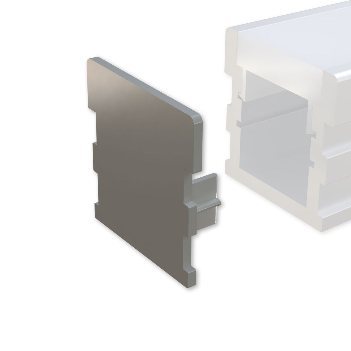EC134 | Profielaccessoire | eindkappenset voor GROUND-OUT16 | 3 stuks
