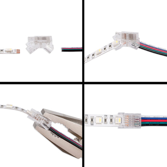 K3-510 | Connector | kabelaansluiting voor 5-polige LED-strip 10mm | IP20 | max. 5A