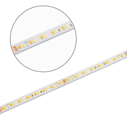 AQUA918/940 Linear CCT | LED-strip | 5m | 1800-4000K | 7W+7W | 24V | IP68