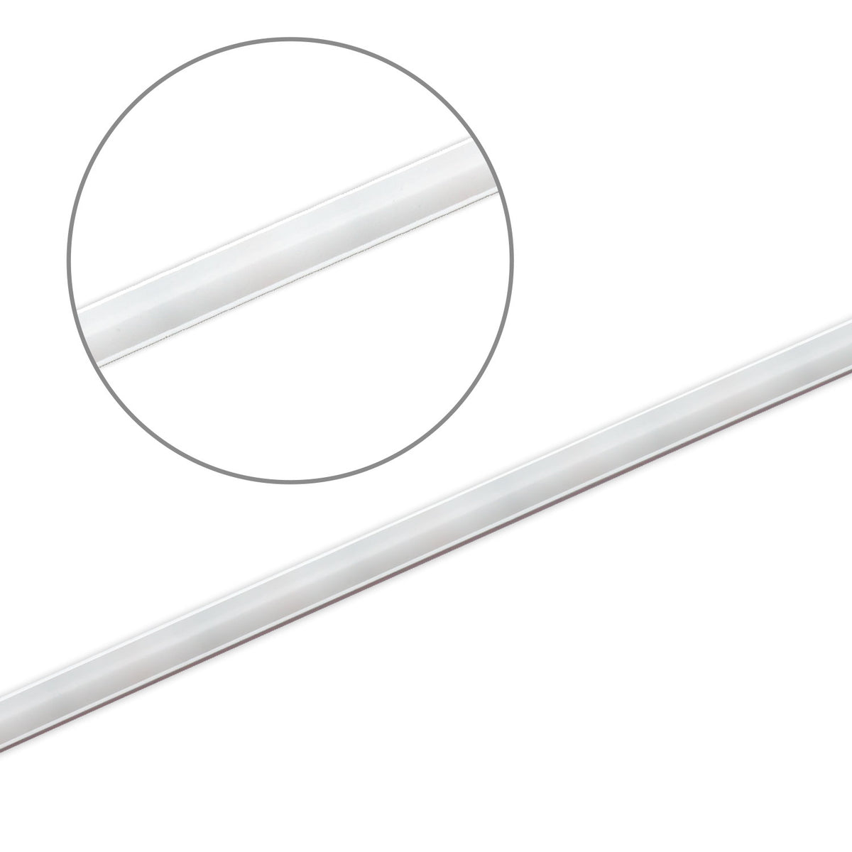 FW1903S SPI | LED-strip | flexibele tube | 5m | 10W/m | 24V | IP66