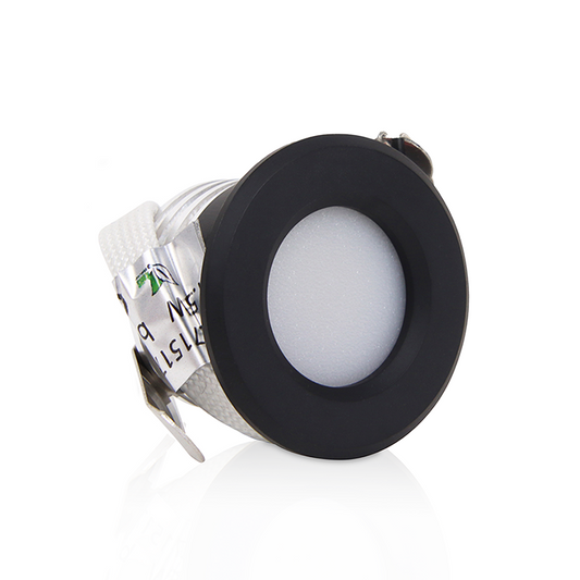 Phobaro | Mini inbouwspot | zaagmaat Ø28mm | 2700K/3000K | 1.5W | Dimbaar | IP44