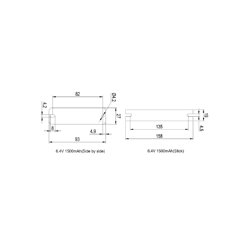 Lumexa Noodunit 2W 3 Uur 10-60V of 50-200V DC