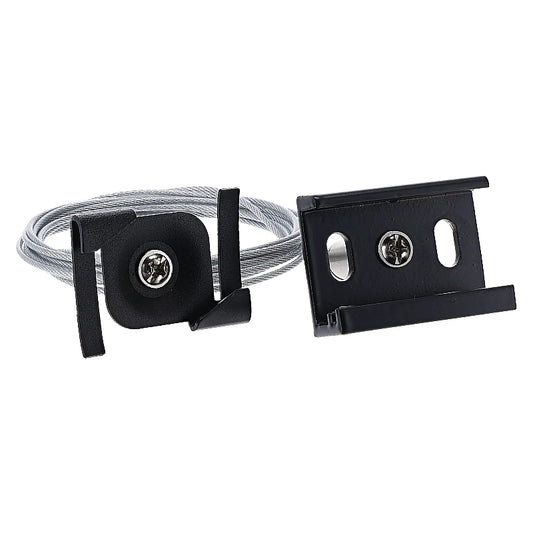 Systeemplafond Pendelset | 2 Meter | Zwart | voor 3-fase Rails