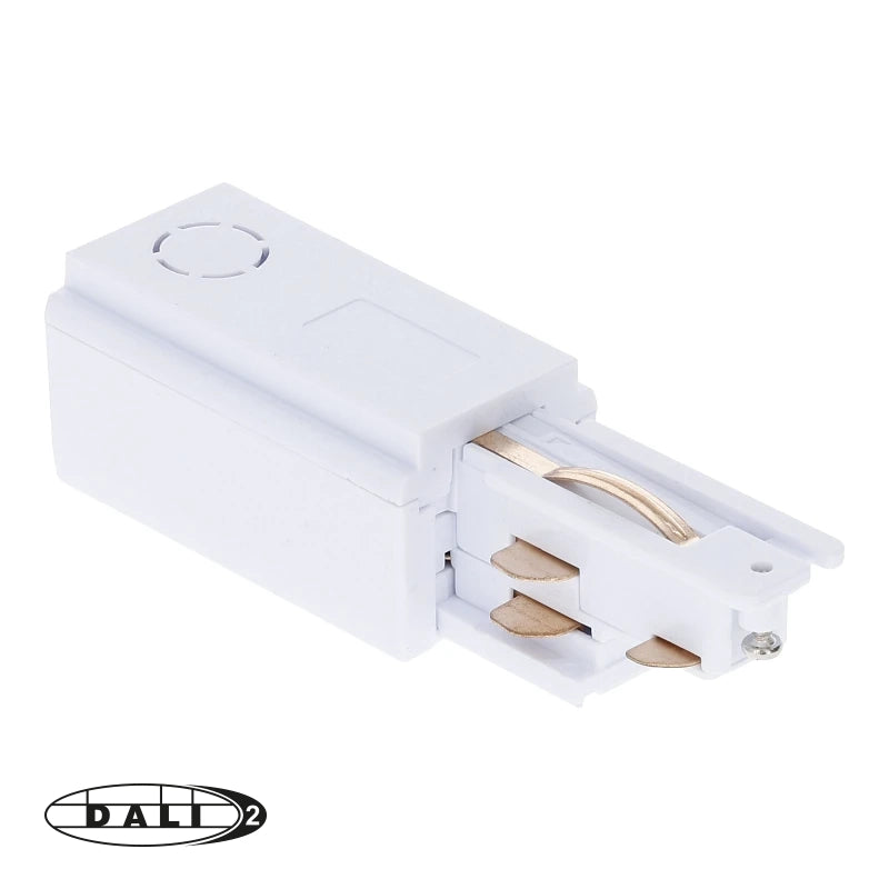 DALI 3-fase Rail | Power Connector | Links | Wit