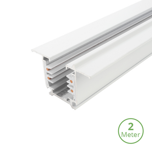 Lumexa Tracivo 3-Fase inbouwrail wit 200cm