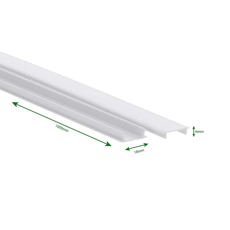 Blindplaat | 3-fase Rail | Wit