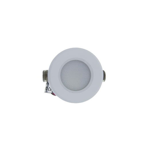 Phobaro | Mini inbouwspot | zaagmaat Ø27mm | Dim2Warm | 1.5W | Wit | IP44