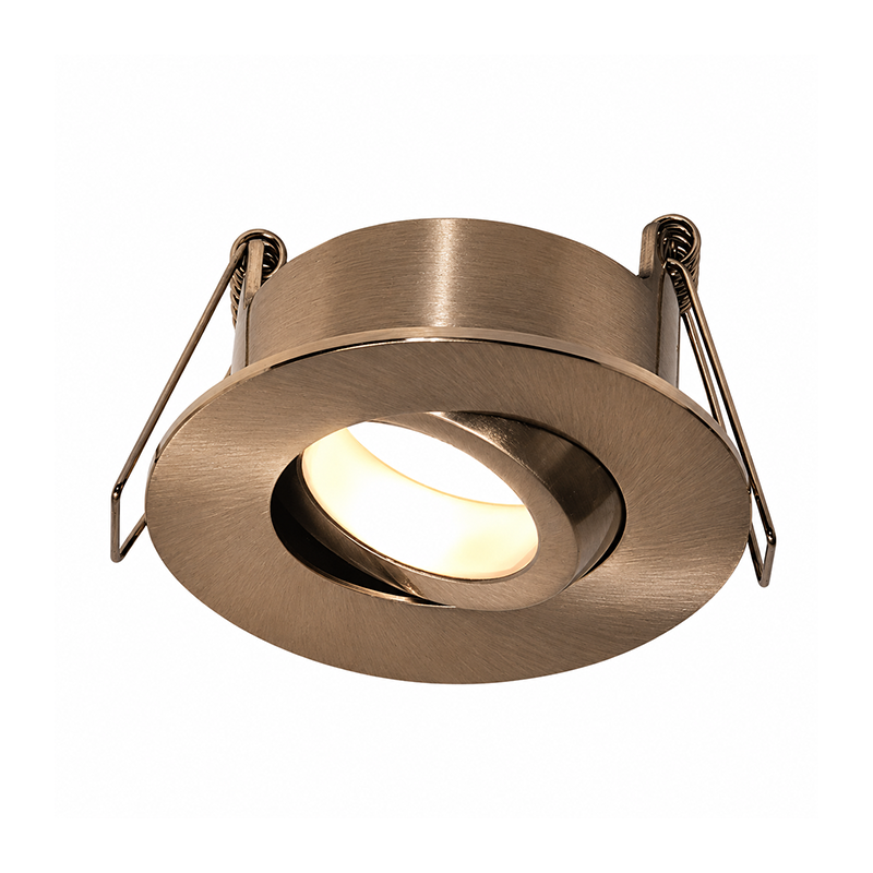 Lumexa Hesslo GU10 Inbouwarmatuur Kantelbaar IP65 Zaagmaat Ø68 mm
