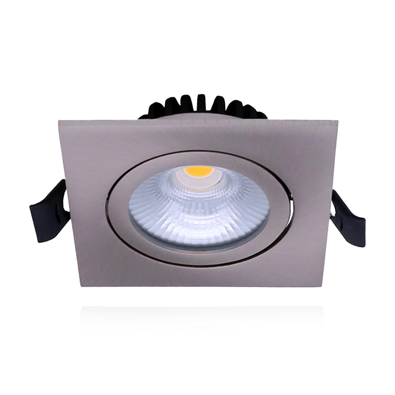Lumexa Laomo Basic LED Inbouwspot 6W 2700K Zilver Zaagmaat Ø75-81 mm