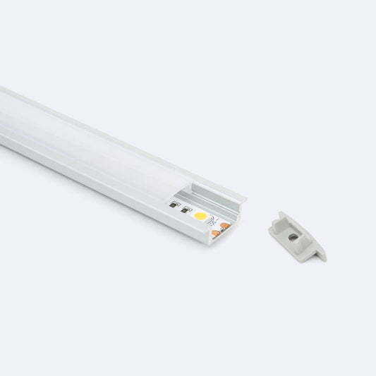 Aluminium profiel inbouw | voor LED-strip tot 12mm