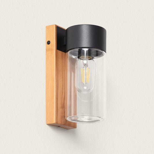 Lumexa Isobaro Buiten Wandlamp RVS en Glas IP44 E27