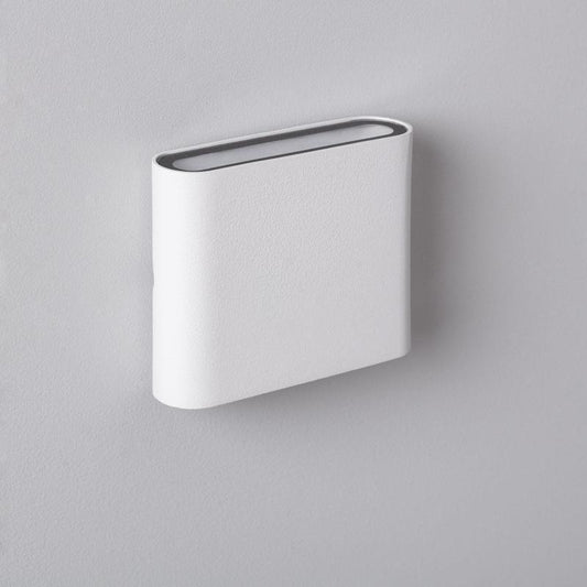 Lumexa Lumano LED Buiten Wandlamp Up/Down 6W Vierkant Wit IP65