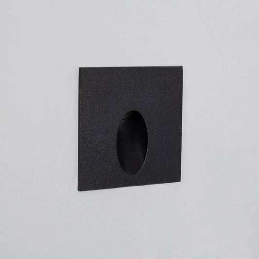 Lumexa Ellisavo LED Wandinbouwspot 3W Vierkant Zwart