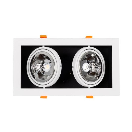 Kardivo LED dubbele kardan inbouwspot detail
