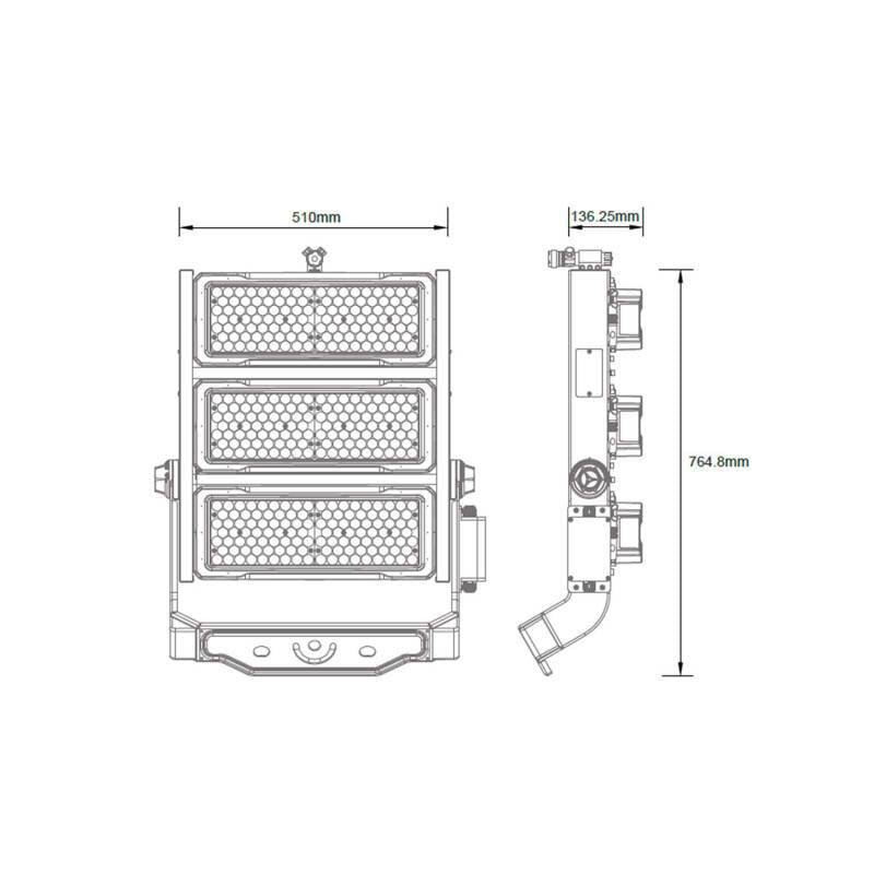 Lumexa Stadiaro LED Stadion Schijnwerper 900W