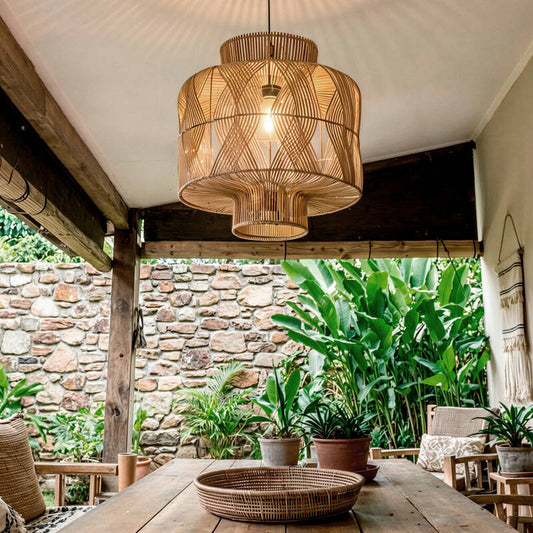 Lumexa Oiaro LED Pendant Lamp Rattan E27 20W